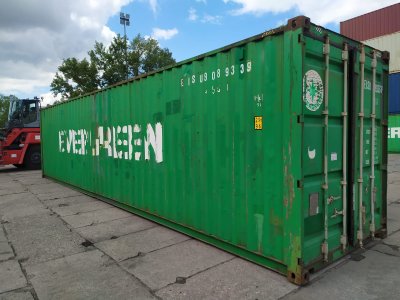 VARŠAVA, 40´HC, CARGO WORTHY, 1550€ = 37800KČ