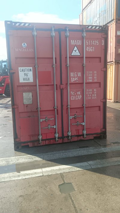 VARŠAVA, 40´HC, CARGO WORTHY, 1550€ = 37800KČ