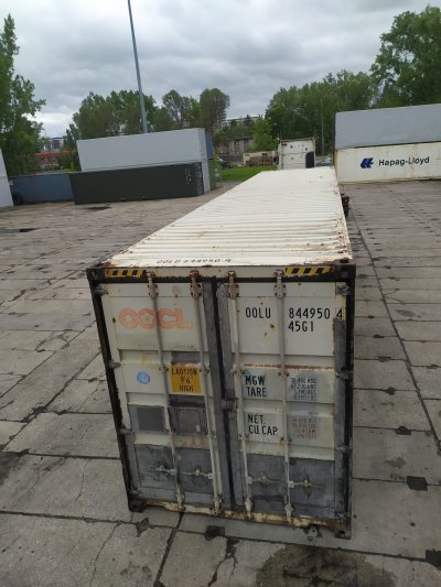 VARŠAVA, 40´HC, CARGO WORTHY, 1550€ = 37800KČ
